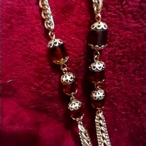 1972 Sarah Coventry "GOLDEN LANTERNS" Necklace